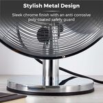 Tower 12" Metal Desk Fan